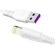 DUDAO Lightning - 2 Meter White USB-A to Lightning 1m
