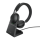 Jabra Evolve2 65 UC Stereo Trådløs Høretelefoner Sort