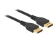 Delock DisplayPort kabel 2m Sort