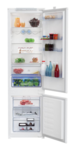 Beko Køleskab/fryser 220liter Klasse E 69liter Til indbygning Hvid