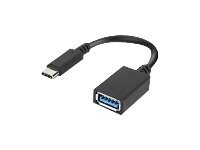 Lenovo USB 3.0 USB-adapter 14cm Sort