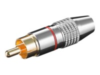 goobay Video. / audiostik Rød