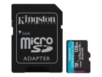 Kingston Canvas Go! Plus microSDXC UHS-I Memory Card 128GB 200MB/s
