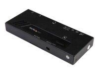 StarTech.com 2-Port HDMI Automatic Video - 4K 2x1 HDMI ing, Auto-Sensing and Serial Control (VS221HD4KA) Video-/audioswitch HDMI