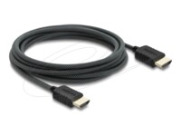Delock HDMI-kabel 3m Sort