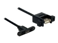 Delock USB-adapter 25cm Blå