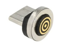 Delock Magnetic USB-konnektor Sølv