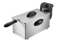 Bomann Fritureapparat 3liter 2kW Rustfrit stål