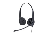 Jabra BIZ 1500 Duo Kablet Høretelefoner Sort
