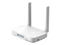 HPE Aruba Networking AP-605R12-EU Wi-Fi 6E CAT12 LTE Dual-radio Tri-band 2x2 Remote AP 20/40 (2.4 GHz), 20/40/80 (5 GHz), 20/40/80/160 (6 GHz), and maximum peak data rate 3.6 Gbps Hvid