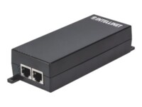 Intellinet Gigabit High-Power PoE+ Injector,1 x 30 W Port, IEEE 802.3at/af Compliant, Plastic Housing 30Watt