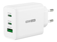 j5create Adapter 65Watt 1xUSB-A 3.0 2xUSB-C