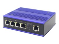 DIGITUS Industrial 4-porte 10/100 PoE+