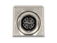 DeLOCK CAT 6a Afskærmet parsnoet (STP) Netværksadapter Sort/sølv