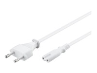 goobay Strømkabel 1.8m Hvid