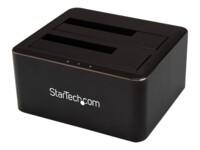 StarTech.com Dual Bay SATA HDD - for 2 x 2.5 / 3.5' SATA SSD / HDD - Hot Swap - Hard Drive - SSD Dock HDD dockingstation