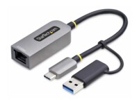 StarTech.com Netværksadapter USB-C 3.2 Gen 1 / Thunderbolt 3 2.5Gbps Kablet