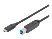 ASSMANN USB Type-C kabel 1.8m Sort