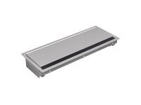 Bachmann CONI built-in frame long Strøm strip flush monteringsboks Grå