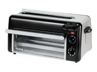 Tefal Toast n' Grill TL 6008 A12 Elektrisk ovn/brødrister Sort/mat aluminium