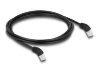 DeLOCK CAT 6a S/FTP 2m Patchkabel Sort