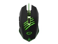 Esperanza MX209 CLAW Optisk Kabling Sort Grøn