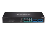 TRENDnet TPE 3012LS Switch 12-porte Gigabit PoE+