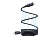 Baseus PicoGo USB-C to USB-C 1m Sort