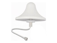 Delock Antenne Mushroom Hvid 2.4 GHz 824 - 960 MHz 1710 - 2700 MHz