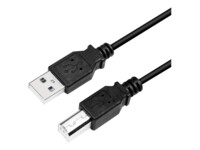 LogiLink USB-kabel 2m Sort
