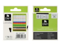 Qoltec Mærkattape (0,9 cm x 7 m) 5kassette(r) 50233