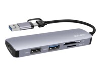 4smarts 5in1 Hub USB-C / USB-A Dockingstation