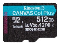 Kingston Canvas Go! Plus microSDXC UHS-I Memory Card 512GB 200MB/s