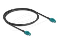 Delock Datakabel 1m Sort Blå