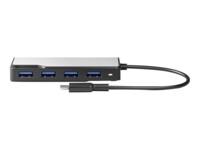 Alogic USB-C Fusion SWIFT 4-in-1 Hub Grå