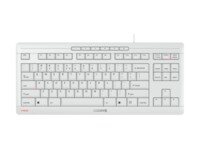 CHERRY STREAM TKL Tastatur Saks Kabling USA med Euro-symbol