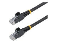 StarTech.com 2m LSZH CAT6 Cable, 10 Snagless RJ45 100W Network Patch Cord Strain Relief, CAT 6 10GbE UTP, Black, Individually Tested/ETL, Low Smoke Zero Halogen - Category 6 - 24AWG (N6LPATCH2MBK) CAT 6 Ikke afskærmet parsnoet (UTP) 2m Patchkabel Sort