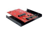 DeLOCK Converter SATA 22 pin > mSATA 3.5' Frame Lagringskontrol