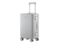 Xiaomi Aluminum Frame Luggage Spinner Sølv Polykarbonatskal 6000 series aluminum alloy frame Zinc alloy protective corners