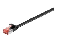 goobay CAT 6 U/FTP, PiMF 7.5m Netværkskabel Sort