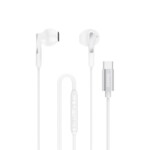 DUDAO X3Pro White USB-C headphone Kablet Hovedtelefoner Hvid