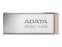 ADATA UR350 64GB USB 3.2 Gen 1 USB stick Brun Sølv