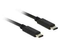 Delock USB Type-C kabel 50cm Sort