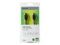 Belkin Standard HDMI han -> HDMI han 1.5 m Sort
