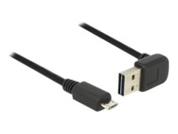 Delock Easy USB-kabel 5m Sort
