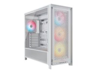CORSAIR FRAME 4000D RS ARGB Tower Udvidet ATX Hvid