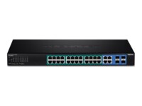 TRENDnet TPE 5028WS Switch 28-porte Gigabit PoE+