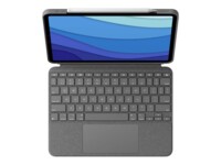 Logitech Combo Touch Tastatur og folio-kasse 16-niveau Kablet Tysk