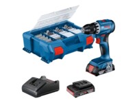 Bosch GSR 18V-45 PROFESSIONAL Bore-/skruemaskine 18V Uden batteri 2 batterier inkluderet