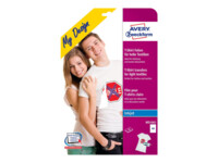 Avery Zweckform My Design Textilfolie für helle Textilien Mønsteroverførsler A4 (210 x 297 mm) 10ark